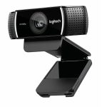 Logitech C922 Pro Full HD Webcam 1080p / 30fps With Built-in 2 Microphone - Black