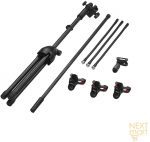 Professional Microphone Stand with Boom , 3 Mobile Arm , 3 clips - الصورة 5