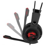 MSI DS502 Gaming Headset With Mic - Virtual 7.1 Surround Sound - Intelligent Vibration System - Image 5