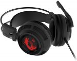 MSI DS502 Gaming Headset With Mic - Virtual 7.1 Surround Sound - Intelligent Vibration System - Image 2