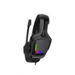 Onikuma K20 RGB Gaming Over-Ear Wired Headphone For PC - BLack - الصورة 2