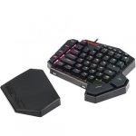 Redragon K585 DITI RGB One-Handed Mechanical Gaming Keyboard - Blue Switches - 42 Keys -7 Onboard Macro Keys - Detachable Wrist Rest - الصورة 2