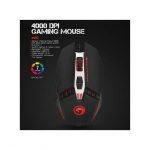 Marvo M112 RGB Gaming Mouse - 4000DPI -7 programmable Buttons