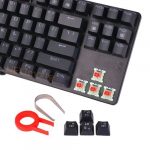 T-Dagger T-TGK313 Mechanical TKL Gaming Keyboard -Ice Blue LED- Red Switch - الصورة 2