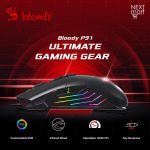 ⁦Bloody P91 PRO Activated RGB Gaming Mouse -16,000 CPI - PixArt PMW3389 - 6 Weapon Modes⁩ - الصورة ⁦7⁩