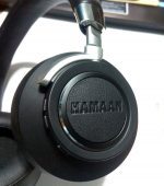 ⁦Hamaan H-50 Premium Stereo Bluetooth & AUX  Headset With Mic - Black⁩ - الصورة ⁦6⁩
