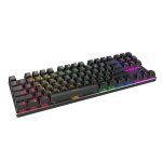 GAMENOTE KB435L RGB Metal Mechanical Gaming Keyboard -TKL Design -Blue Switch - الصورة 4