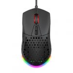 MS885 RGB Honeycomb Gaming Mouse- Lightweight Switchable Cover -10000 DPI -PMW3325 Sensor -7 MMO - الصورة 2