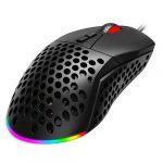 MS885 RGB Honeycomb Gaming Mouse- Lightweight Switchable Cover -10000 DPI -PMW3325 Sensor -7 MMO - الصورة 4
