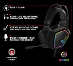 Standard GM-08 USB RGB 7.1 Virtual Surround Gaming Headset,3D Sound Effect For Mobile ,PC,PS4 - الصورة 5