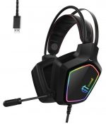 Standard GM-08 USB RGB 7.1 Virtual Surround Gaming Headset,3D Sound Effect For Mobile ,PC,PS4