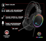 ⁦Standard GM-09 USB RGB 7.1 Virtual Surround Gaming Headset,3D Sound Effect For Mobile ,PC,PS4⁩ - الصورة ⁦5⁩