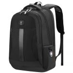 Sosoon Unisex Business Travel Laptop Backpack With USB Charging & Aux Port -15.6 Inch - Black