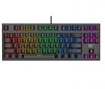 GAMENOTE KB857L RGB Metal Mechanical Gaming keyboard -TKL design -Blue Switch