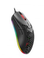 Havit MS1023 RGB Lightweight Honeycomb Shell Gaming Mouse - 6400 DPI - الصورة 2