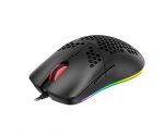 Havit MS1023 RGB Lightweight Honeycomb Shell Gaming Mouse - 6400 DPI - الصورة 3