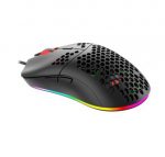 Havit MS1023 RGB Lightweight Honeycomb Shell Gaming Mouse - 6400 DPI - الصورة 4