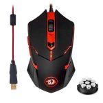 Redragon M601-3 USB Gaming Mouse -3200 DPI -5 programmable buttons - weight tuning set