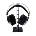 Headphone Headset Stand - Anti slip Aggravating Base- Black