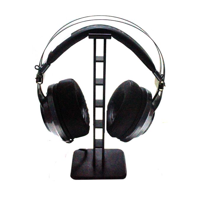 1 Headphone Headset Stand - Anti slip Aggravating Base- Black - الصورة 1