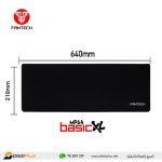⁦Fantech MP64 Anti-Slip Black Basic Speed Edition Gaming Mouse Pad - XL Size (64cm X 21cm)⁩ - الصورة ⁦6⁩