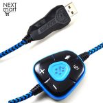 Sades SA903 USB Wired 7.1 Surround Gaming Headset For PC -Black/ Blue - Image 6