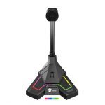 Standard GM-MU03 USB RGB Desktop Microphone Streaming -Mobile Holder - 2m Cable For PC /Laptop - الصورة 5