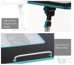 ⁦Laptop Table Foldable With USB Cooler -Multi High Levels⁩ - الصورة ⁦5⁩