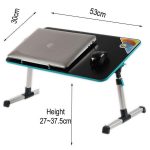 ⁦Laptop Table Foldable With USB Cooler -Multi High Levels⁩ - الصورة ⁦7⁩