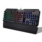 Redragon K555 Programmable RGB Full Mechanical Gaming Keyboard -Macro Keys Wrist Rest Blue Switch - الصورة 2