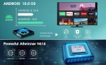 T95 TV Box - 4GB RAM /32GB ROM- Quad Core - 6K Ultra HD -Android 10- Google Play -Netflix - الصورة 10