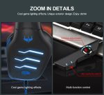 OV-P50 Stereo 50mm Gaming Headset With Mic For Mobile , PS4 , PC | Black - الصورة 4