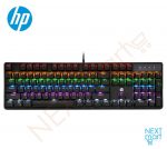HP GK320 Full Mechanical Rainbow Gaming Keyboard - Blue Switch - الصورة 2
