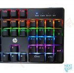 HP GK320 Full Mechanical Rainbow Gaming Keyboard - Blue Switch - الصورة 5