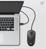 Philips M105 USB Optical Office Mouse - Black - الصورة 3