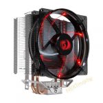 Redragon CC-1011 Reaver CPU Cooler With Red Led 120mm Fan And 4 Heat Pipes