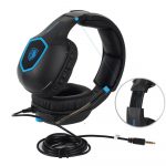 Sades SA818 Stereo 3.5mm Gaming Headset With Mic For Mobile /PC / PlayStation /Xbox - Blue/Black - الصورة 7