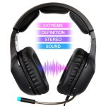 Sades SA818 Stereo 3.5mm Gaming Headset With Mic For Mobile /PC / PlayStation /Xbox - Blue/Black - الصورة 5