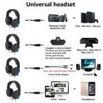 Sades SA818 Stereo 3.5mm Gaming Headset With Mic For Mobile /PC / PlayStation /Xbox - Blue/Black - الصورة 8