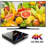 Android H96 MAX+ TV Box - 4GB/64GB - Quad Core - 4K Ultra HD -WIFI/LAN/BT/HDMI/Card Slot - الصورة 3