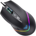 AULA F805 RGB Gaming Mouse- 6400DPI -7 Programmable Buttons - Ergonomic Mouse - 7 Buttons - الصورة 2