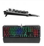 Redragon K555 Programmable RGB Full Mechanical Gaming Keyboard -Macro Keys Wrist Rest Blue Switch - الصورة 4