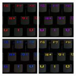 ⁦Redragon K550 YAMA Full RGB Mechanical Gaming Keyboard – Purple Switches – Macro Recording | Black⁩ - الصورة ⁦8⁩