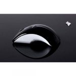 Pravix KM818 Curvy Mini Wireless Office Keyboard + Mouse Combo - Black - الصورة 3