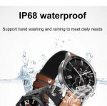 DTNO.1 DT95 Smartwatch Bluetooth Call 1.3 Inch Full Touch Round Screen Heart Rate Sports Watch For Android & IOS - Black - Image 6