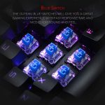 Redragon K580 Programmable RGB Full Mechanical Gaming Keyboard With Macro Keys Blue Switch - Black - الصورة 4