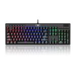 Redragon K579 Programmable RGB Full Mechanical Gaming Keyboard With Macro Keys Blue Switch - Black - الصورة 5