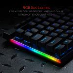 Redragon K580 Programmable RGB Full Mechanical Gaming Keyboard With Macro Keys Blue Switch - Black - الصورة 2