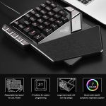 Aula K2 USB One-Hand RGB Gaming Keyboard -38 Membrane Key- Black - الصورة 3