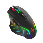 J95s 2-Fire RGB Animation Gaming Mouse - 8000 CPI - 4 Core Activated